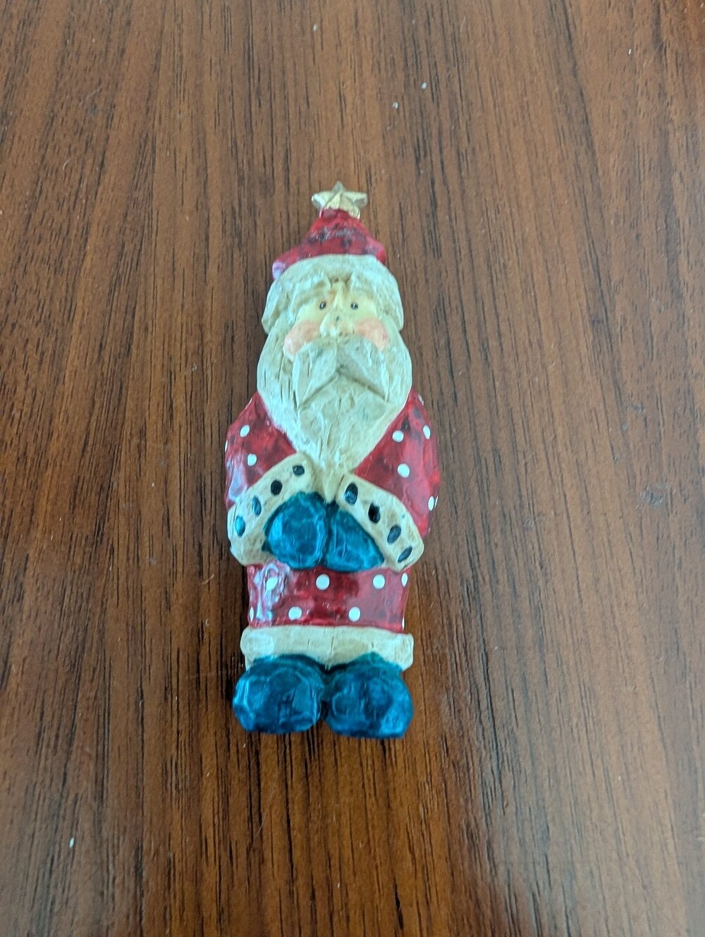 Russ Berrie And Company Santa Fridge Magnet Ornament